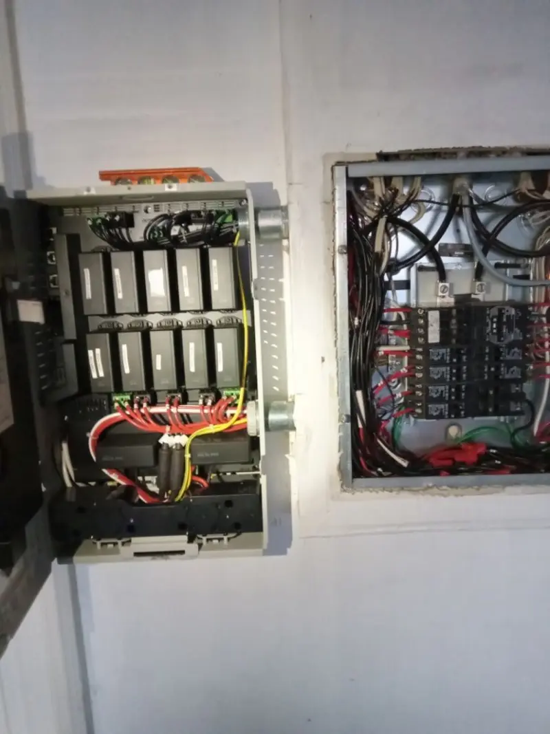 Electrical panel upgrade completed for Electrical Inspection in North Manheim